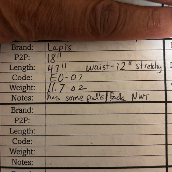 Lapis Embroidered Chambray Maxi Dress S Blue Cottagecore Hippy Boho Soft Denim - Picture 11 of 11